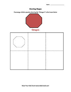 drawing-_Octagon-worksheets-2
