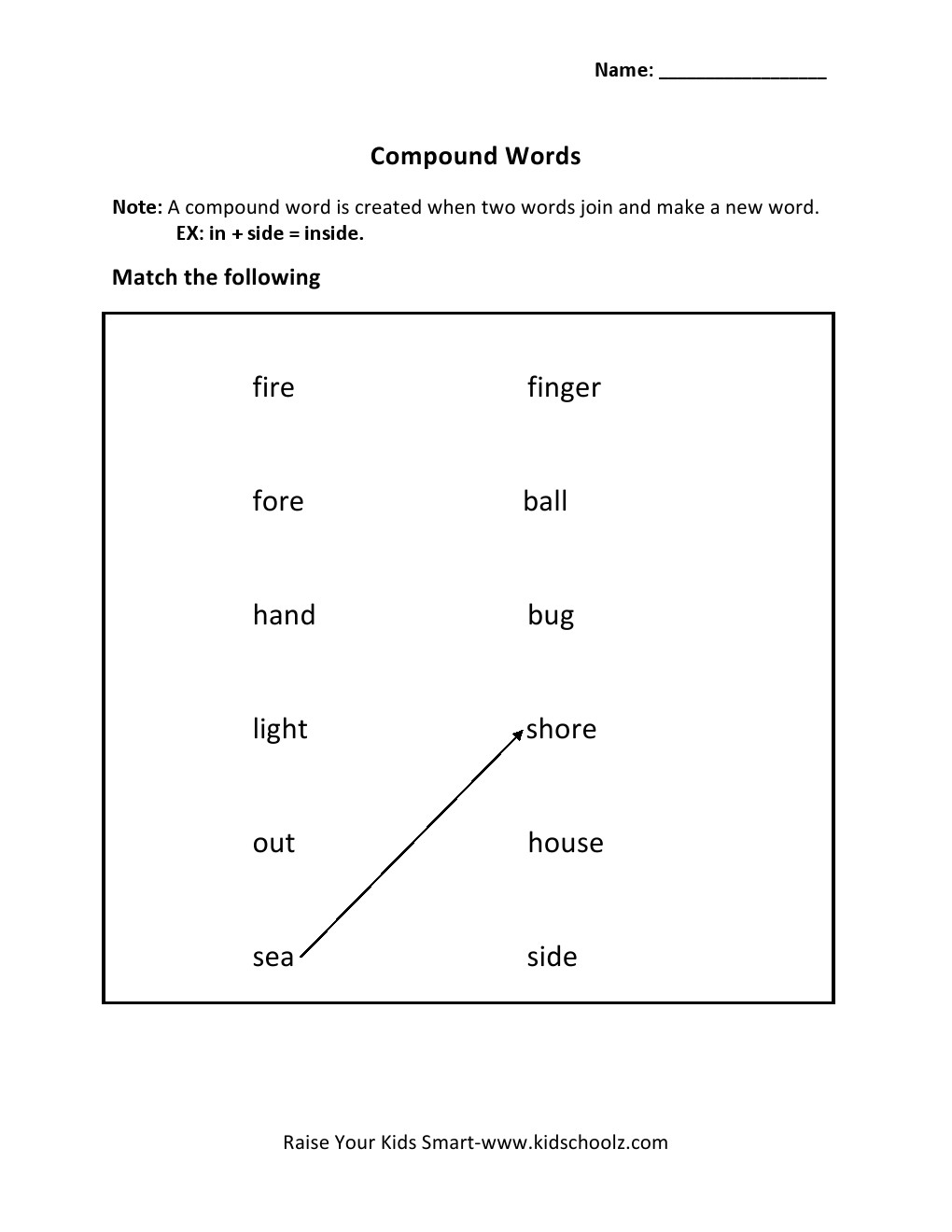 Grade 2 - Compound Words