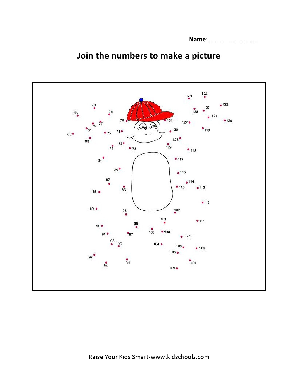 Grade 2 - Numbers Joining Worksheets