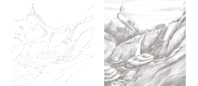 Pencil Sketch Worksheet